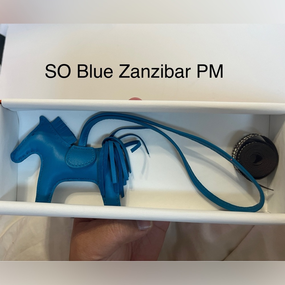 🆕 Hermes Rodeo SO Blue Zanzibar PM